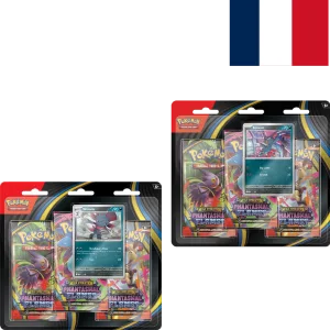 Pokémon JCC Méga-Evolution: Flammes Fantasmagoriques Tripack ( set de 2)
