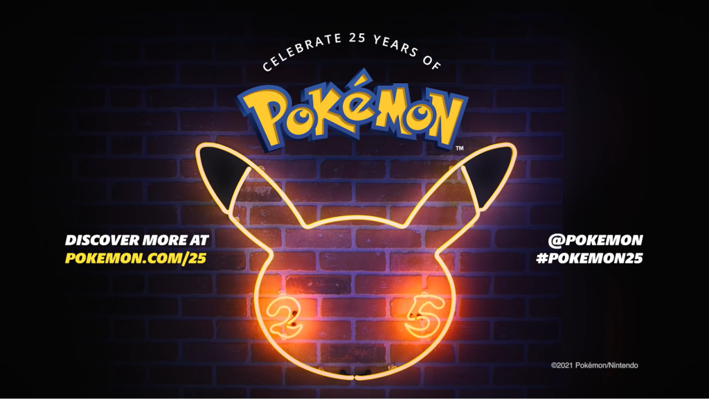 Banner del 25º aniversario de Pokemon Vinticards.be