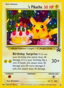 Cumpleaños Pikachu