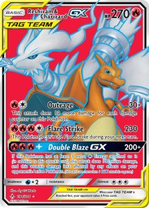 Reshiram y Charizard GX 193/214