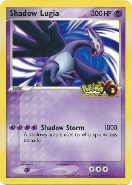 tarjeta pokemon lugia sombra